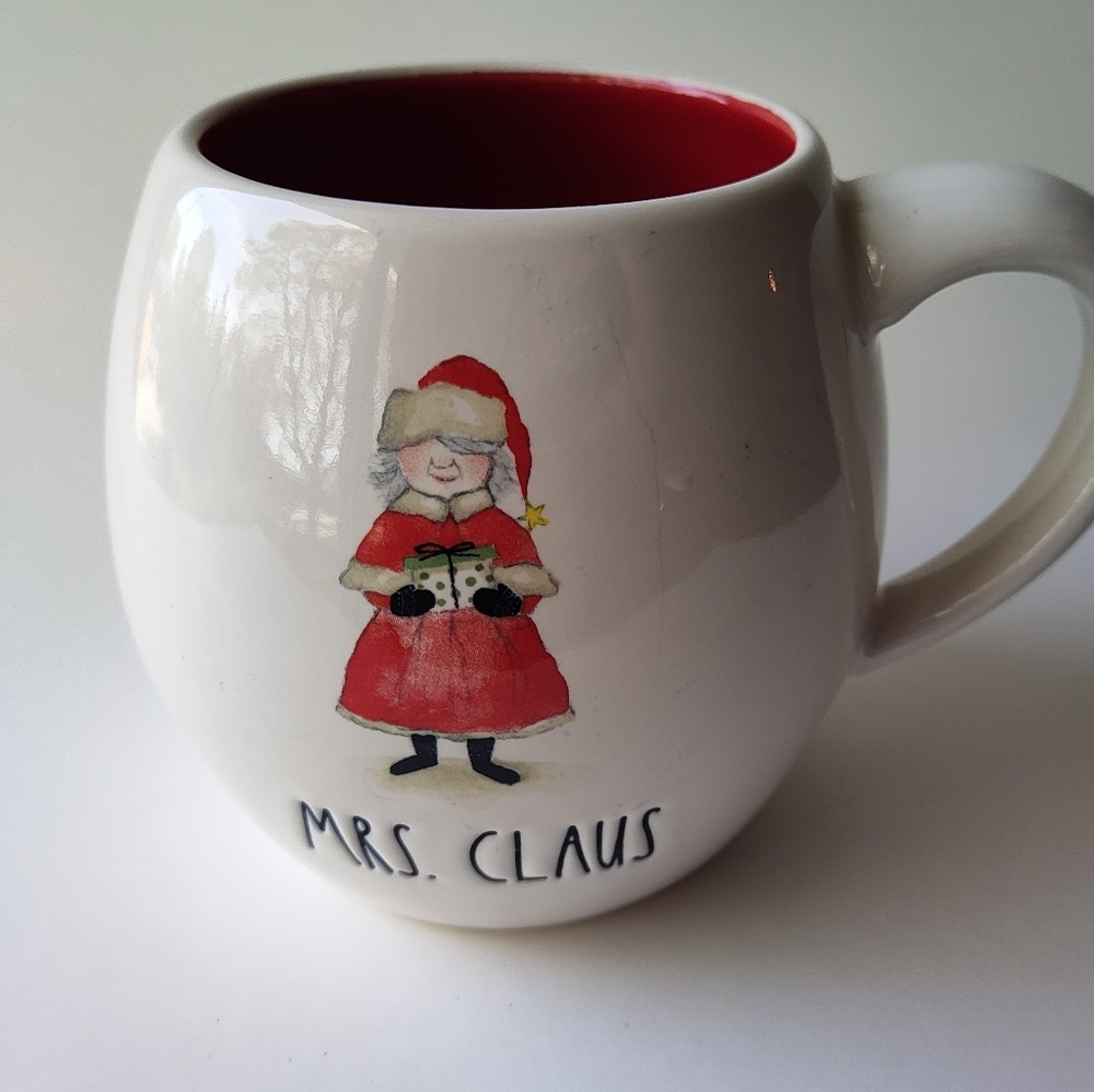 Rae Dunn Mrs Claus Mug